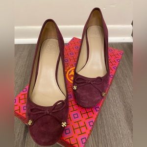 Tory Burch Laila Suede Heels